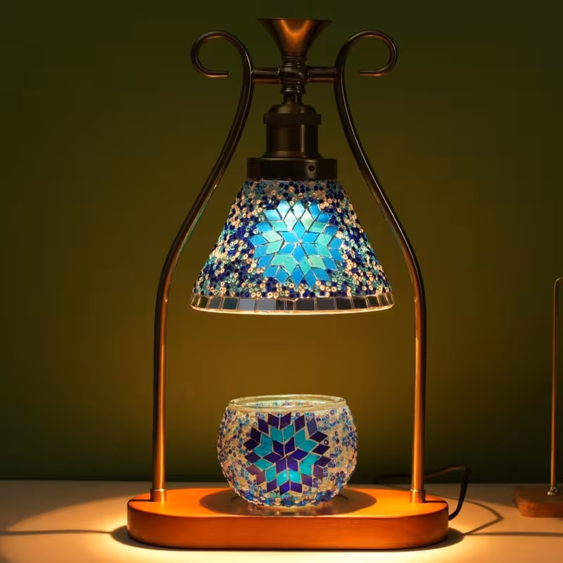 Mosaic Candle Warmer Lamp